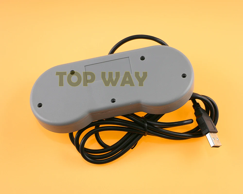 1 قطعة لوحدة تحكم نينتندو SNES USB للكمبيوتر الشخصي لوحدات تحكم MAC