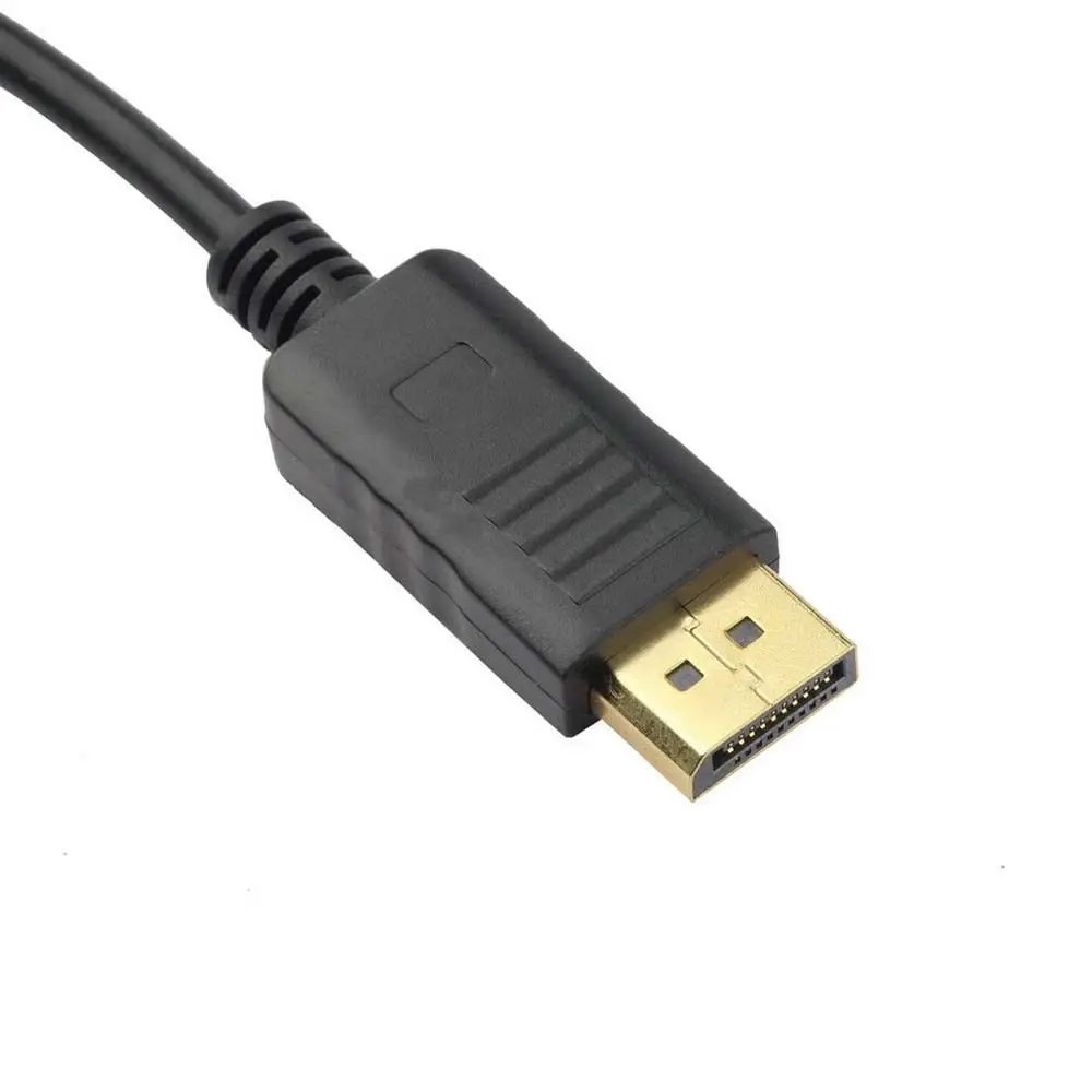 جديد 6FT 2M Displayport موانئ دبي الذكور إلى DVI-D 24 + 1 الذكور محول كابل الأساسية