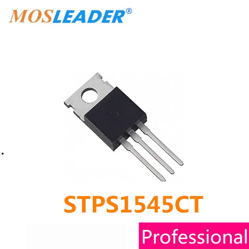 

Mosleader STPS1545CT TO220 50 шт STPS1545 STPS1545C Schottky ВЫПРЯМИТЕЛЬ высокого качества