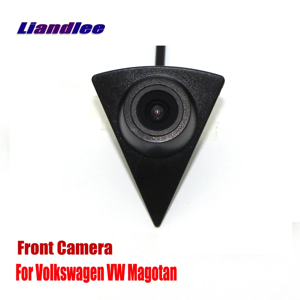 Car Front View Camera For Volkswagen VW Magotan Car Front CAM Full HD CCD Logo Embedded Cigarette Lighter Switch Accessories