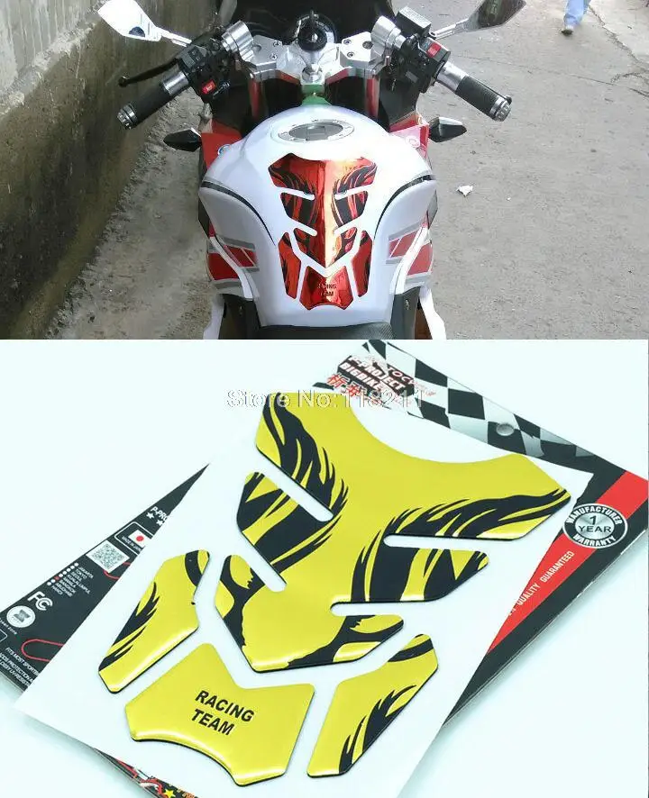 Motorcycle Gas Tank Pad Sticker Protecter for Yamaha Honda Kawasaki KTM Aprilia BMW Suzuki GSX-R 600 750 1000 1100 1300