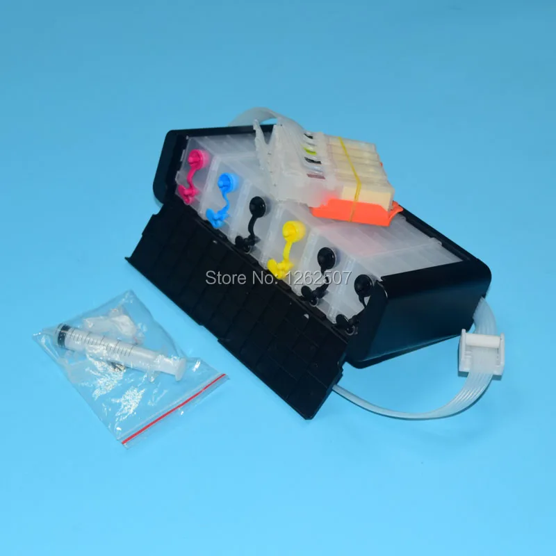 PGI-570 CLI-571 Ciss Ink System For Canon PIXMA MG7750 MG7751 MG7752 MG7753 TS8050 TS8051 TS8052 TS8053 TS9050 TS9055 Printers