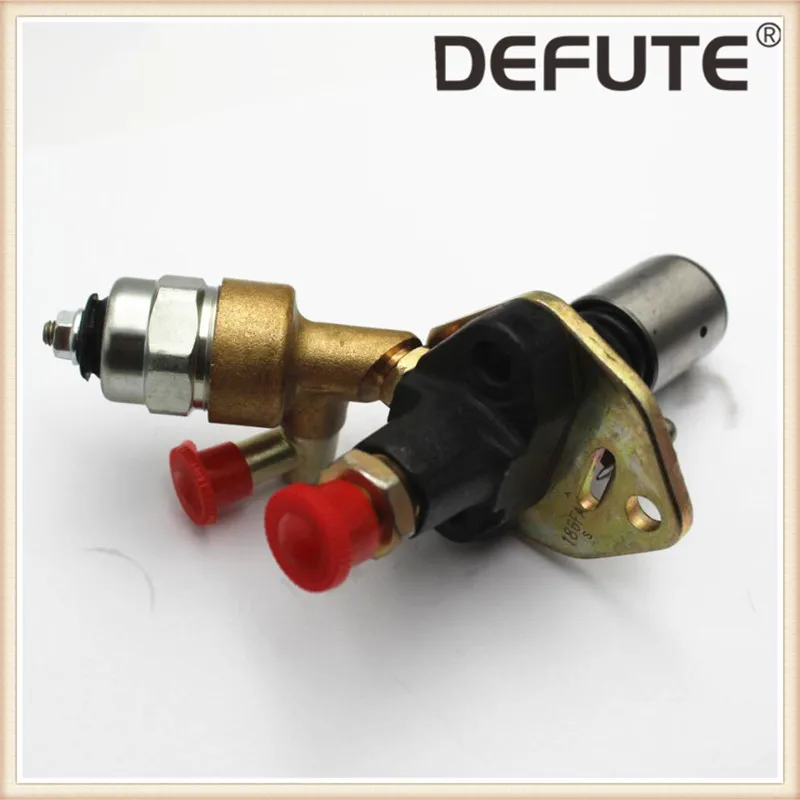 Pompa di iniezione iniettore carburante con solenoide 170F 178F 186FA 188F 192F pompa fule con valvola elettromagnetica