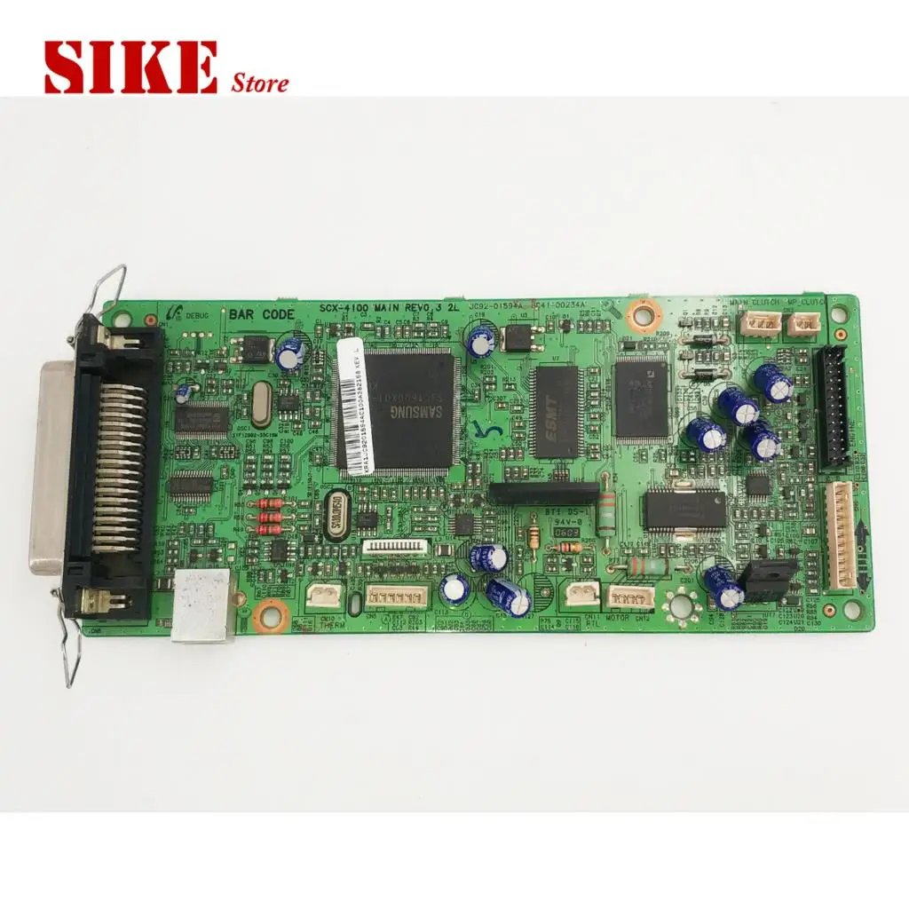 Laser Printer Main Board For Samsung SCX-4100 SCX 4100 SCX4100 Formatter Board Mainboard Logic Board