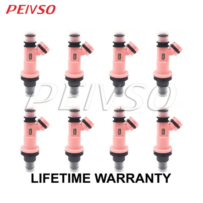 PEIVSO 8pcs 23250-50030 23209-50030 Fuel Injector For TOYOTA ASIA Crown LEXUS NA SC430 01~05 GS300/400/430 LS430 97~05 4.3L 3UZ