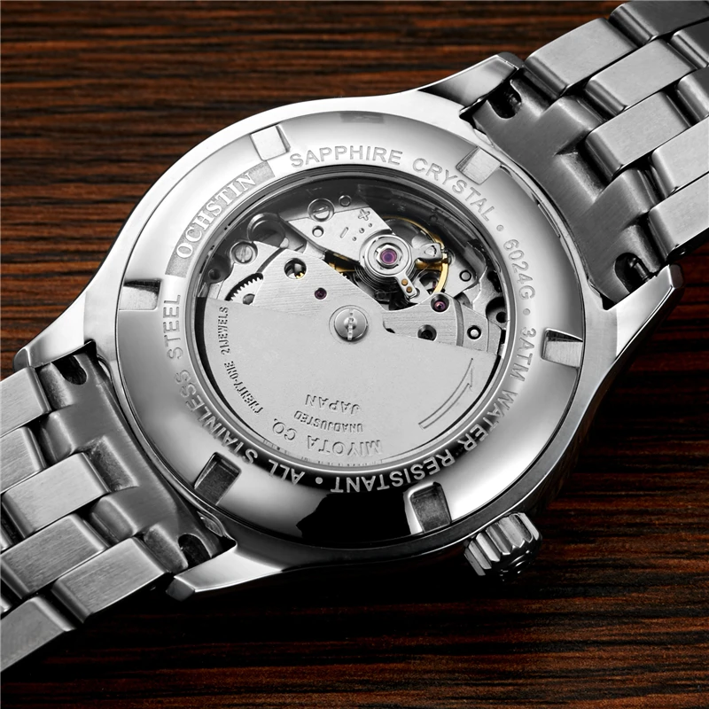 2016 Limited Ochstin Mechanical Watch Men Date Day Wristwatch Man Watches Luxury Fashion Casual Women's Wrist Relogio Masculino