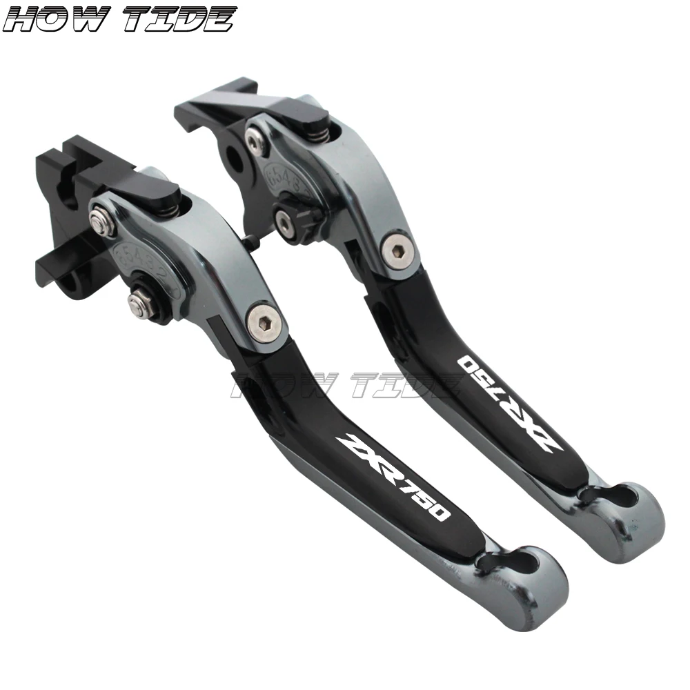 For Kawasaki ZXR750 ZXR 750 1989-1995 Motorcycle Brake Levers adjustable Folding Bike extensible CNC Clutch Levers