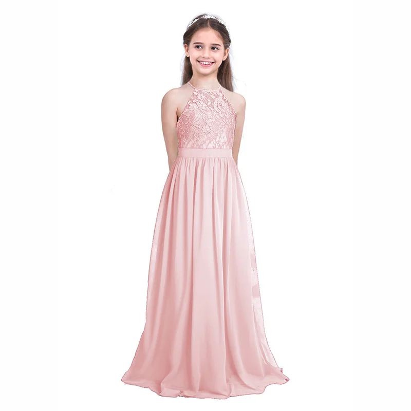 Iiniim Childrens Vestidos Verjaardagsfeestje Jurk Kinderen Prinses Zomer Kant Trouwjurken Meisjes Bal Tutu Prom Dress Teen Kostuum