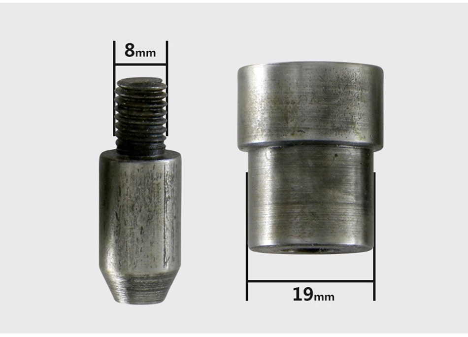 Stoff Papier Leder Loch Punch Cutter Werkzeug Sterben Form für Hand Drücken Maschine Installieren Niet, Taste, Eyelest, leder Handwerk Werkzeug – Detail 6