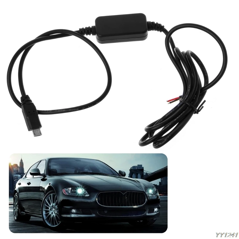 Автомобильное зарядное устройство ANENG с выходом Micro USB от 12 В до 5 В, 3 А, преобразователь источника питания для КПК, DVR, видеокамеры G6KC