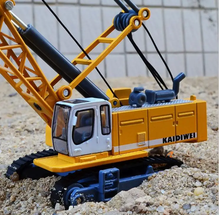 Hot sale !1 : 87 glide alloy construction vehicles toy model,Cable excavator truck model,Free shipping, Baby educational toys