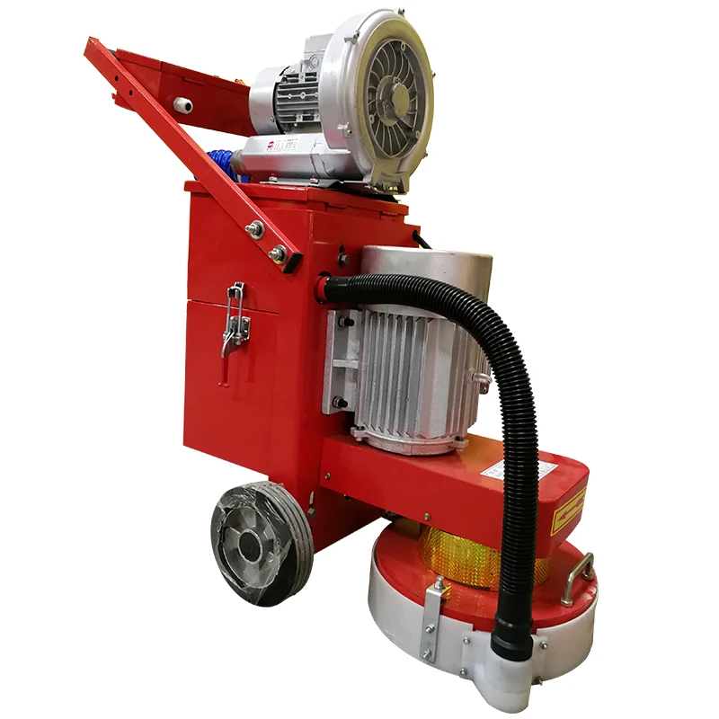 350mm Floor Grinding Machine Concrete Floor Grinder Polisher Vacuuming Grinding Machine Adjustable Grinding Depth 380V/220V