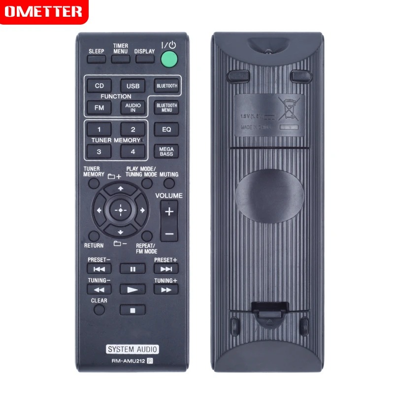 

new remote control new quality Control remoto RM-AMU212 para use for Sony sistema de audio system audio