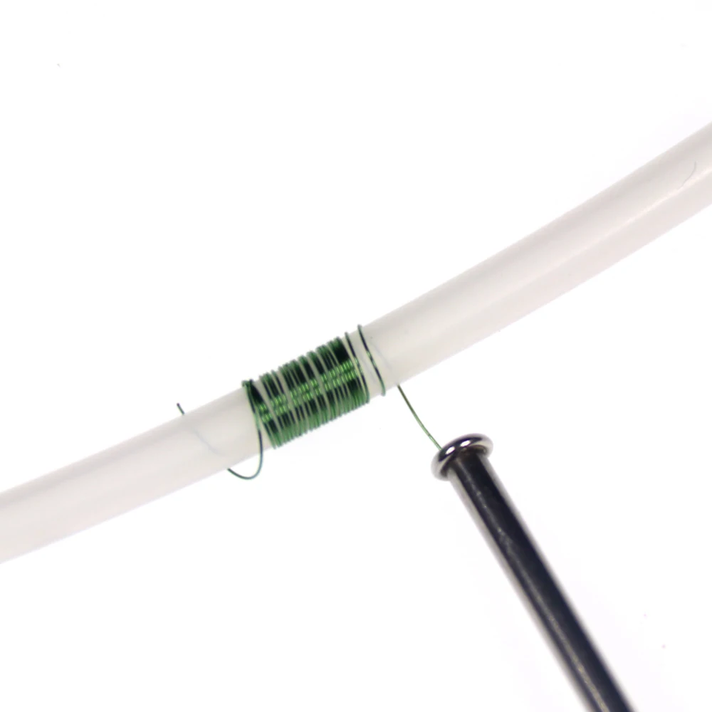 Wifreo 0.1mm supercienkie Spooled wiązanie muchowe miedziany drut okrągły metalowy gwint do larwy nimfa Midge Streamer muchy wiązanie — zdjęcie 6