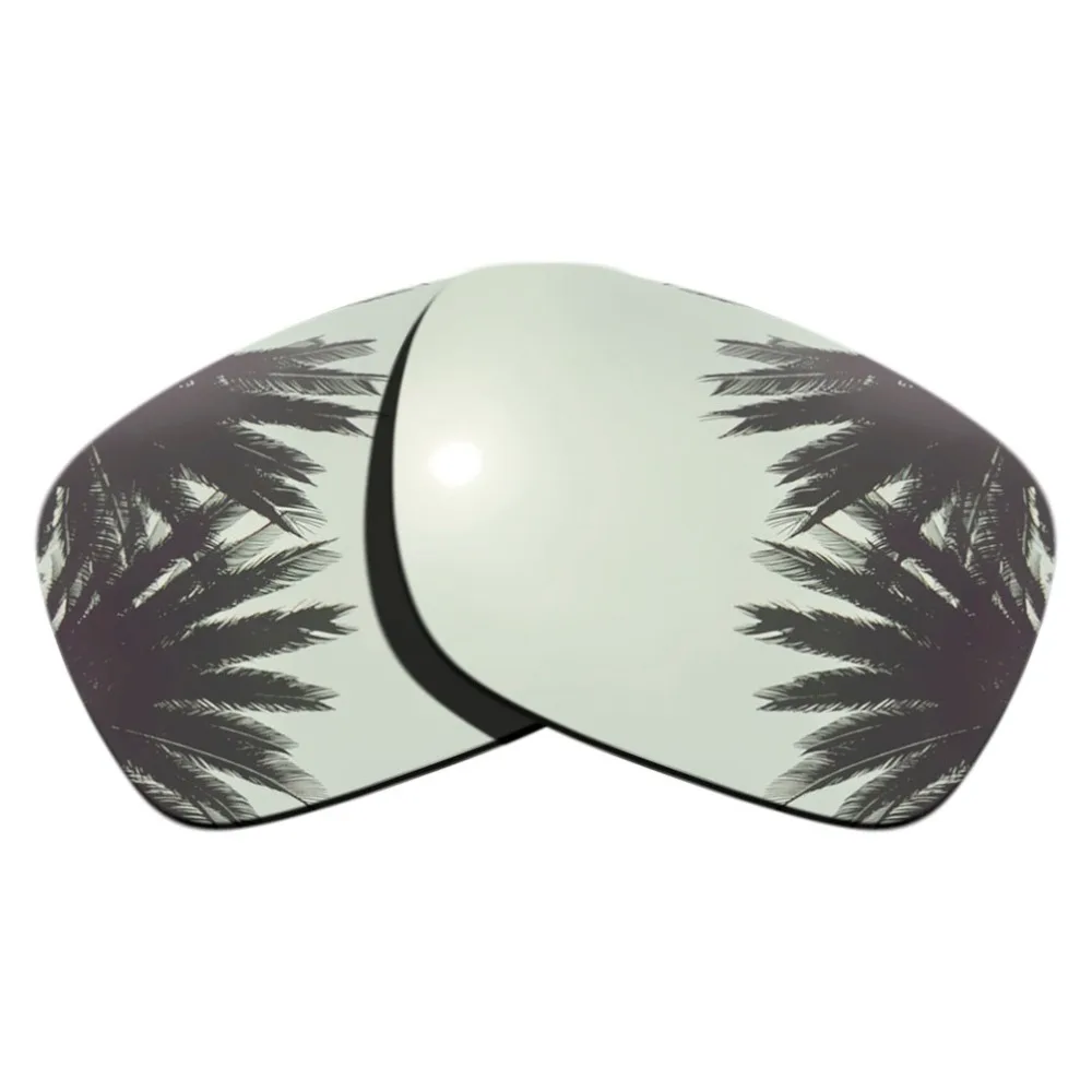 2 Pairs Polarized Replacement Lenses for Oakley Holbrook Frame Silver & Purple Mirrored image 2