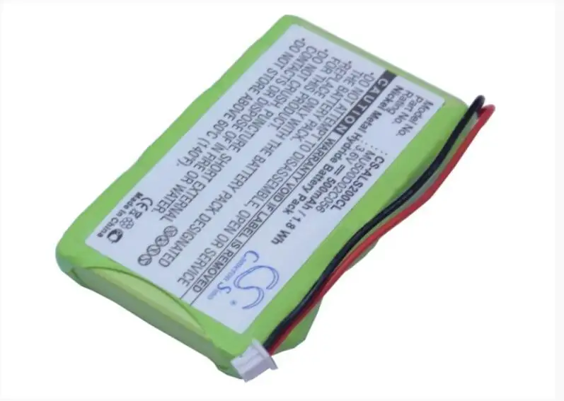 Cameron Sino 500mAh battery for AUDIOLINE 591738 G61224XT00 Oyster 200 Oyster 500 MU500D02C056 Cordless Phone Battery