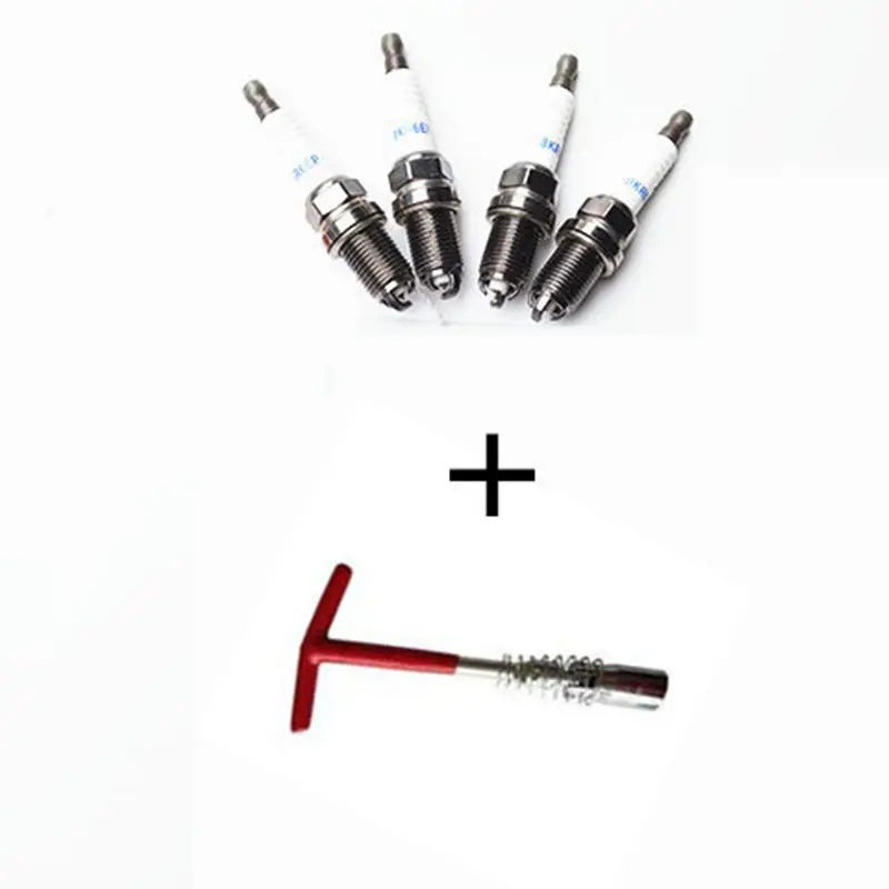 Car Spark Plugs Candle For Geely CK  4pcs