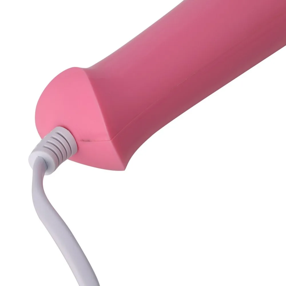 Full Body 10 Speed Magic Wand Massager Foot Head Vibrating Massage EU US Plug White/Black/Pink/Purple