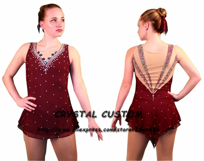 

Custom-Made Figure Skating Dress Adult New Brand Figure Skating Dresses For Competition DR4744