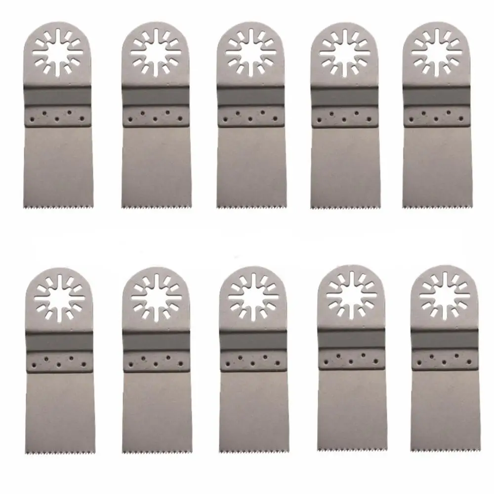 10pcs/set Portable Multi Tool Universal Saw Blade Multi-Hole Type High Stainless Steel Saw Blade Universal Treasure Blade Sale