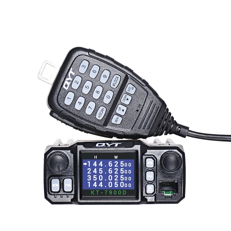 Imagem -03 - Qyt Kt7900d Tetra Estação de Rádio do Carro Walkie Talkie Alto-falantes Comunicador Interfone Caça uv 10 km Coluna