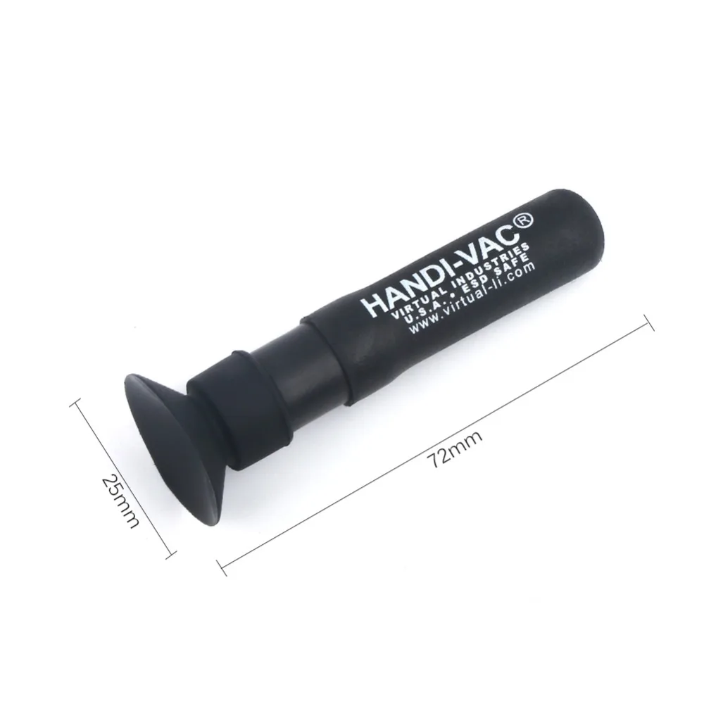 FIXFANS 25mm próżniowe Sucker Pen Anti-static narzędzie do podnoszenia małych elementów Mini przyssawka do PCB BGA SMD telefon komórkowy szkło narzędzia do naprawy ekranu