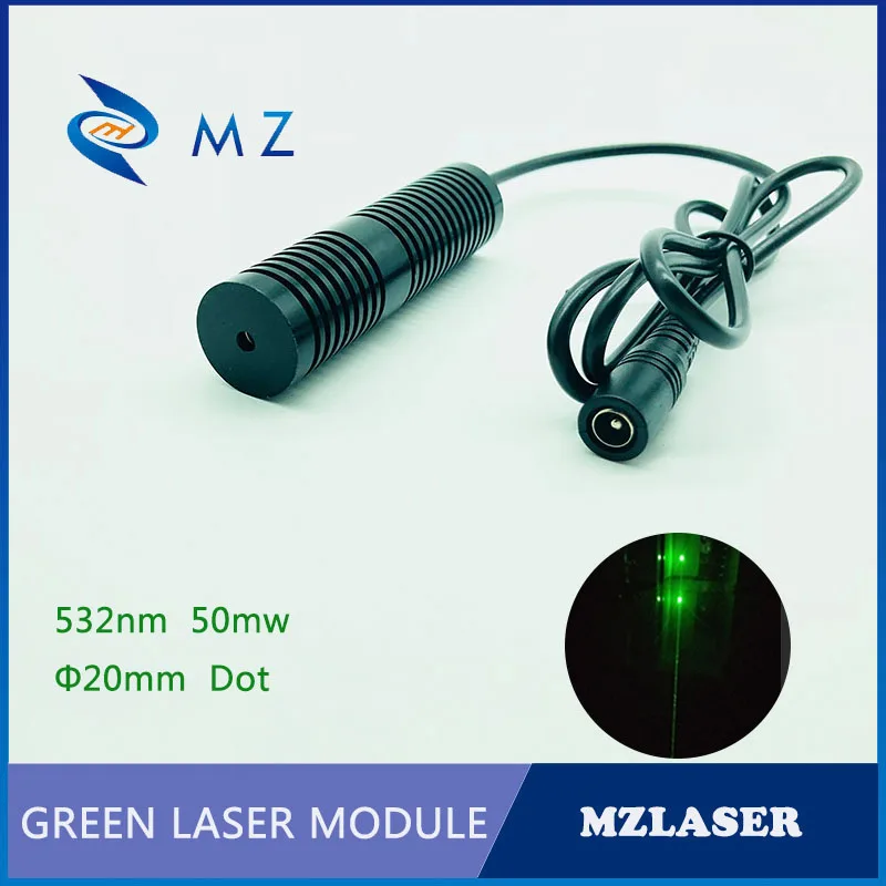 532nm 50mw Maze Game Laser High Power Green Dot ACC drive Laser Module