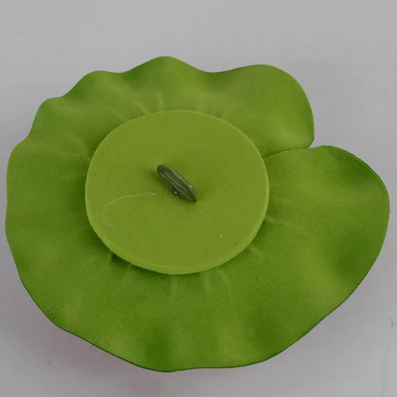 Artificial Flowers for Fish Tank Pond Water lily Lotus Aquarium Home Decoration 1Pc Floating Artificial Lotus Ornament Decor