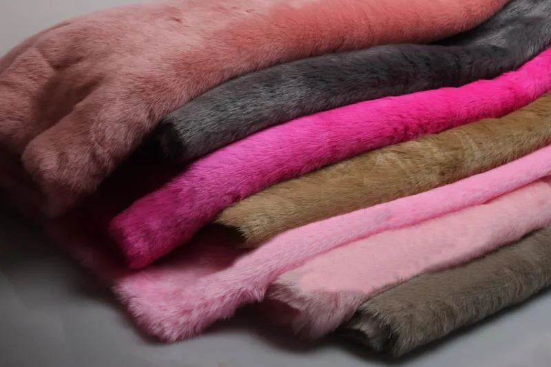 Wholesale quality pile 2cm Faux rabbit fur Fabric,photography background blanket,vest shawl material.170cm*50cm/pcs