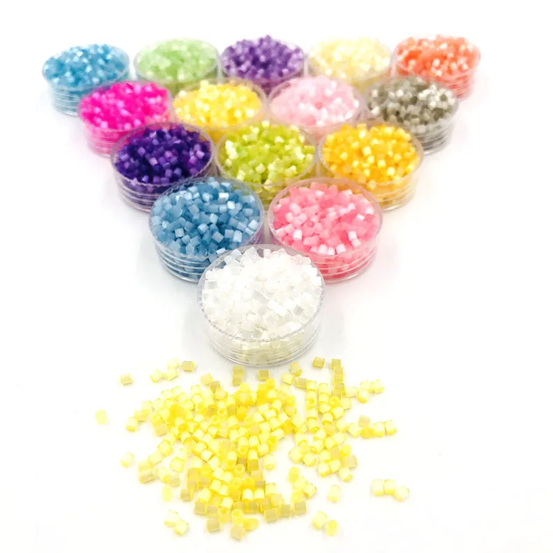 wholesale seed beads 2mm 450g/pack glass crystal Garment Beads 16colors Clothing Accessories Jewelry DIY handicrafts accessories