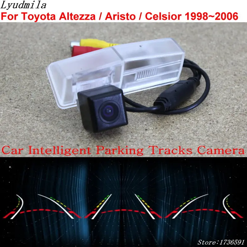 

Car Dynamic trajectory Re verse Camera FOR Toyota Altezza Aristo Celsior Zelas For Lexus CT200h CT 200h HS250h NX300h NX 300h