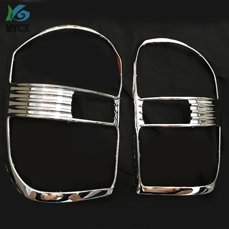 

For toyota rav4 accessories abs chrome rear lamp cover strips trim fit for toyota rav 4 2001- 2005 tail light cover car styling