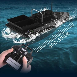 Intelligent Remote Control Double Warehouse Feeding Bait Boat Fishing Boat 500 Meters Long Distance Fishing Remote Control Toy