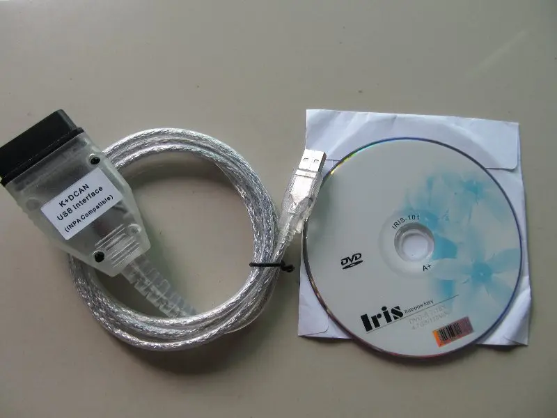 2024 For BMW INPA K+CAN K CAN USB Interface Cable Diagnostic Tools K CAN Superior INPA Ediabas