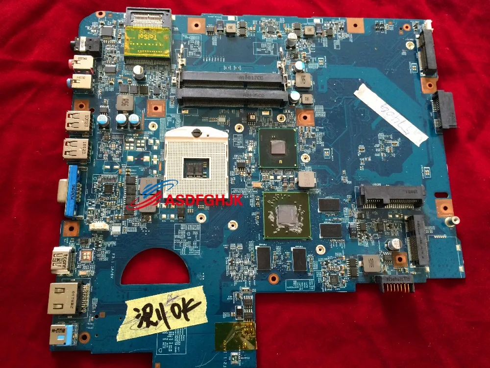   MBPRF01001 MB.PRF01.001 48.4GD01.01M Laptop Motherboard For acer aspire 5740 Main Board HM55 DDR3 HD5650 100% TESED OK