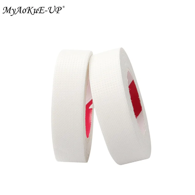 10 Stück Wimpernpapier-Patches, japanisches Isolierband für Wimpernverlängerung, perforiertes, atmungsaktives Vliesband, Make-up-Werkzeug – Detail 3