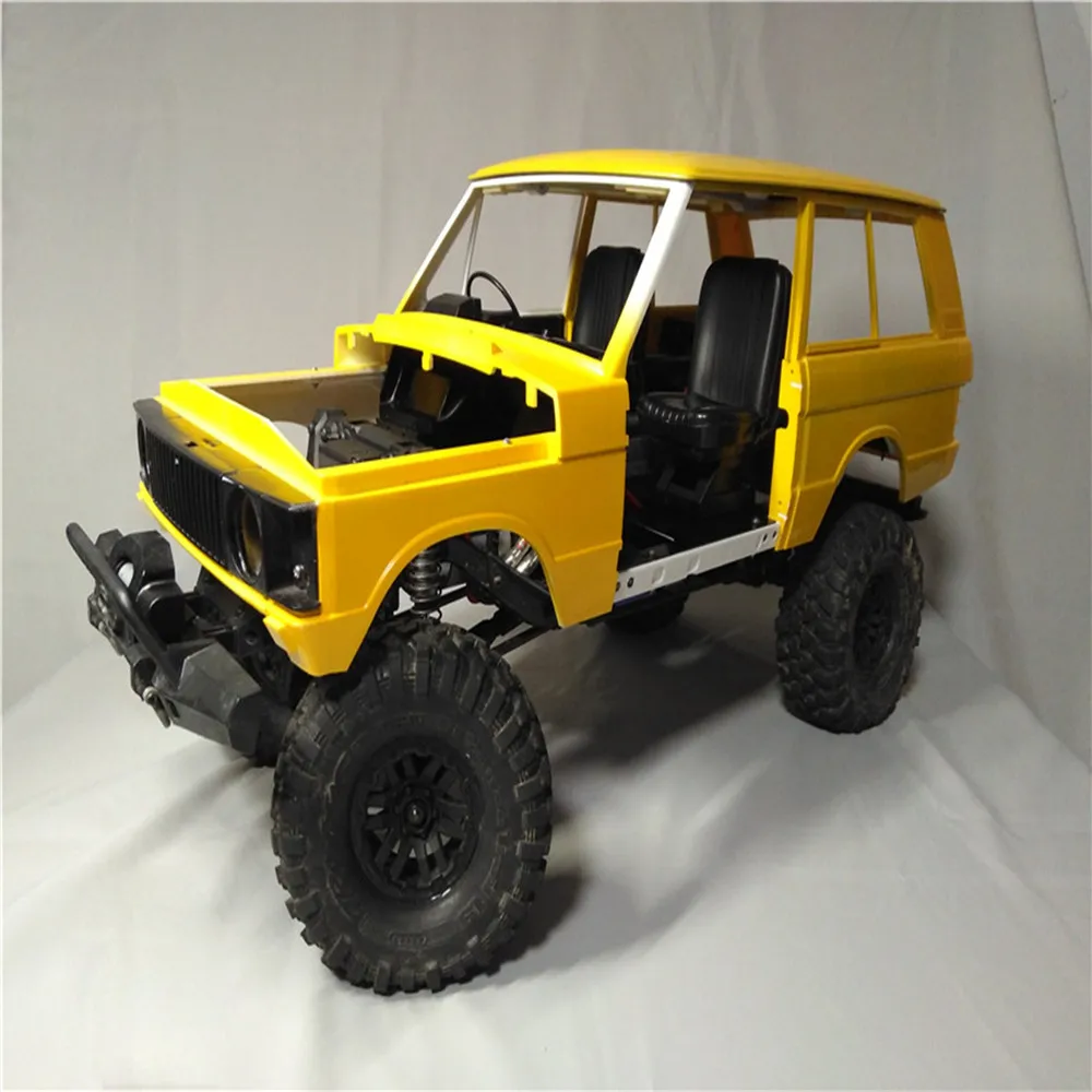 RC Car Interior Set For Classic Range Rover Hard Body for Axial SCX10 / II & Traxxas TRX-4 Chassis 1/10 Scale Interior Parts Kit