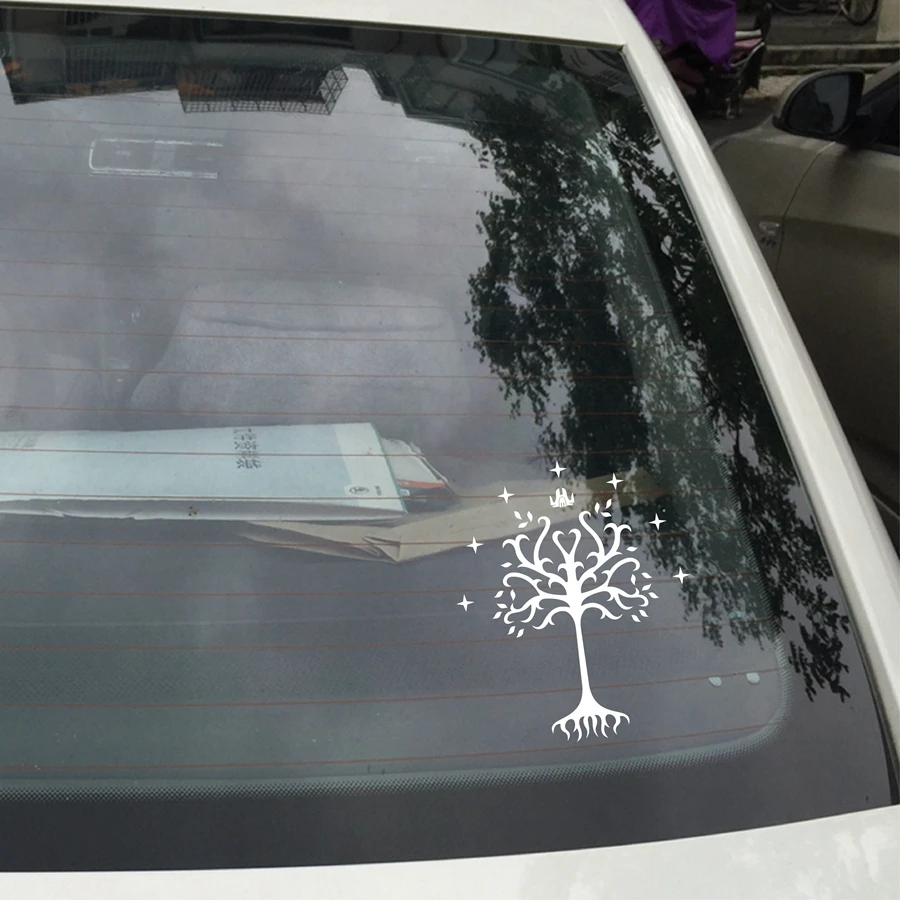 Tree of Gondor Vinyl Decal Sticker From Fantasy Literature for Car Window, Laptop, Motorcycle, Walls, Mirror and More