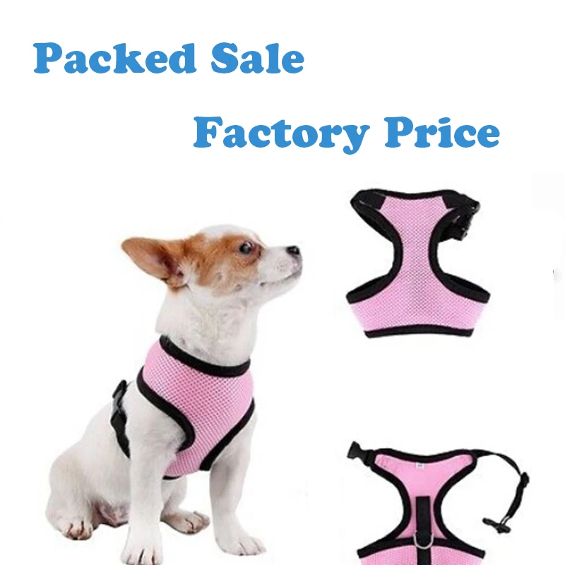 

TAILUP Pet Mesh Dog Harness Strap Vest Collar For Small Medium-sized Dog Chihuahua lead Puppy Comfort Harness Cloth For Cat Pet