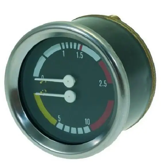 

BOILER-PUMP PRESSURE GAUGE 60mm 0-2.5/0-16bar 1/8",