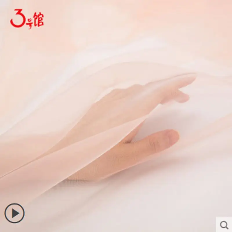 Organza Fabric Tulle Cloth For DIY Dress Elegant Romantic Sewing Fabric Wedding Decoration Multi-Color For Choose TJ0031-1