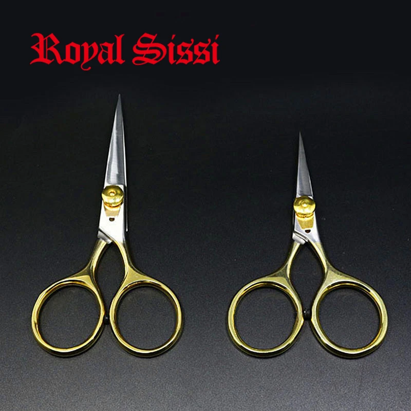 

Royal Sissi Fly tying super sharp Razor scissors fly tying tools 4"& 5" high carbon steel scissors with adjustable tension knob
