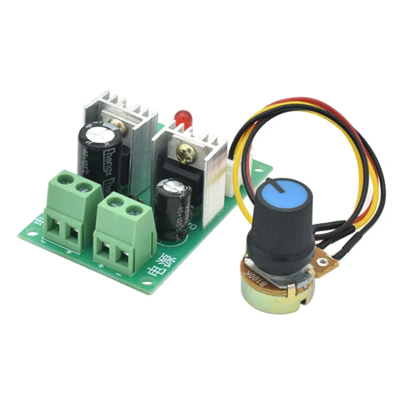 PWM speed controller DC motor 0~100% adjustable drive module Input 3A DC12-36V 100W