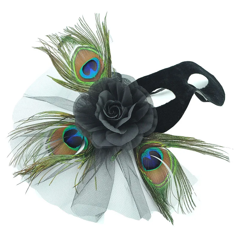 

Маска для вечеринки с перьями, маска ангела на Хэллоуин