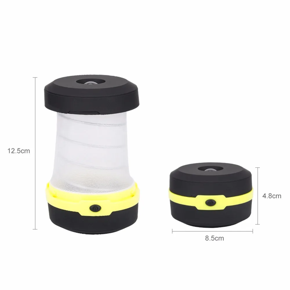 Retractable Camping Lights LED Flashlight Outdoor Portable Lantern Mini Tent Light Emergency Lamp Pocket Torch