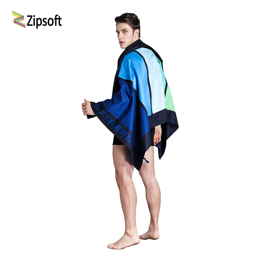 

Zipsoft Large Size 90*170cm beach towel Compact Quick Dry Absorption Microfiber Travel Sports Washrag Swimming Yoga Mat