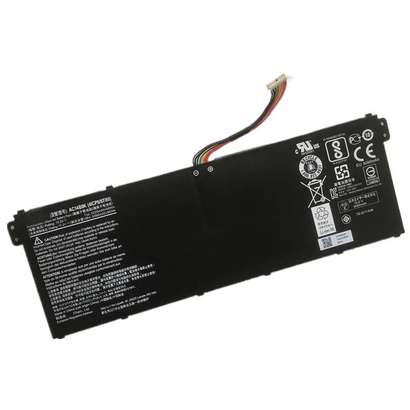 Imagem -06 - Bateria Portátil para Acer Aspire Cb3111 Cb5311 V3-111p B115-mp Ne512 V3-371 Es1711 E5-771g Sf31451 B117-m Novo Supstone-ac14b8k