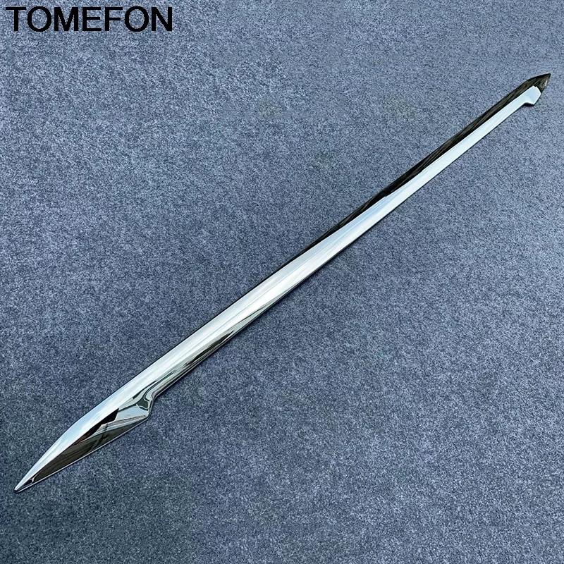 

TOMEFON For Toyota RAV4 Adventure 2019 2020 Rear Trunk Streamer Tail Gate Door Strip Cover Trim Exterior Accessories ABS Chrome