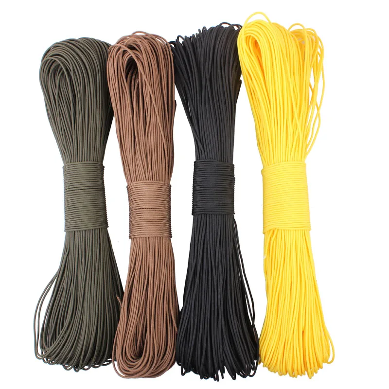 GEGEDA 2mm Paracord One Strand Core Paracord For Survival Parachute Cord Lanyard Camping Climbing Camping Rope Hiking