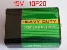 free ship 2pcs/lot 15v 10F20 primary battery dry battery multi-meter heavy duty battery